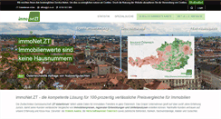 Desktop Screenshot of immonetzt.at