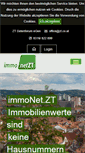 Mobile Screenshot of immonetzt.at