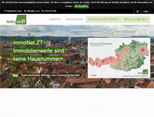 Tablet Screenshot of immonetzt.at